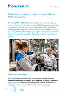 Press-Information-Daikin-reports-strongest-results-ever-worldwide-on-100th-anniversary.pdf Press-Information-Daikin-reports-strongest-results-ever-worldwide-on-100th-anniversary.pdf