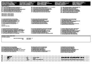 EPRA014-018DW | Daikin