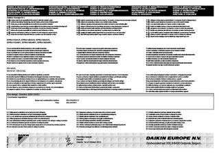 EPRA014-018DW | Daikin