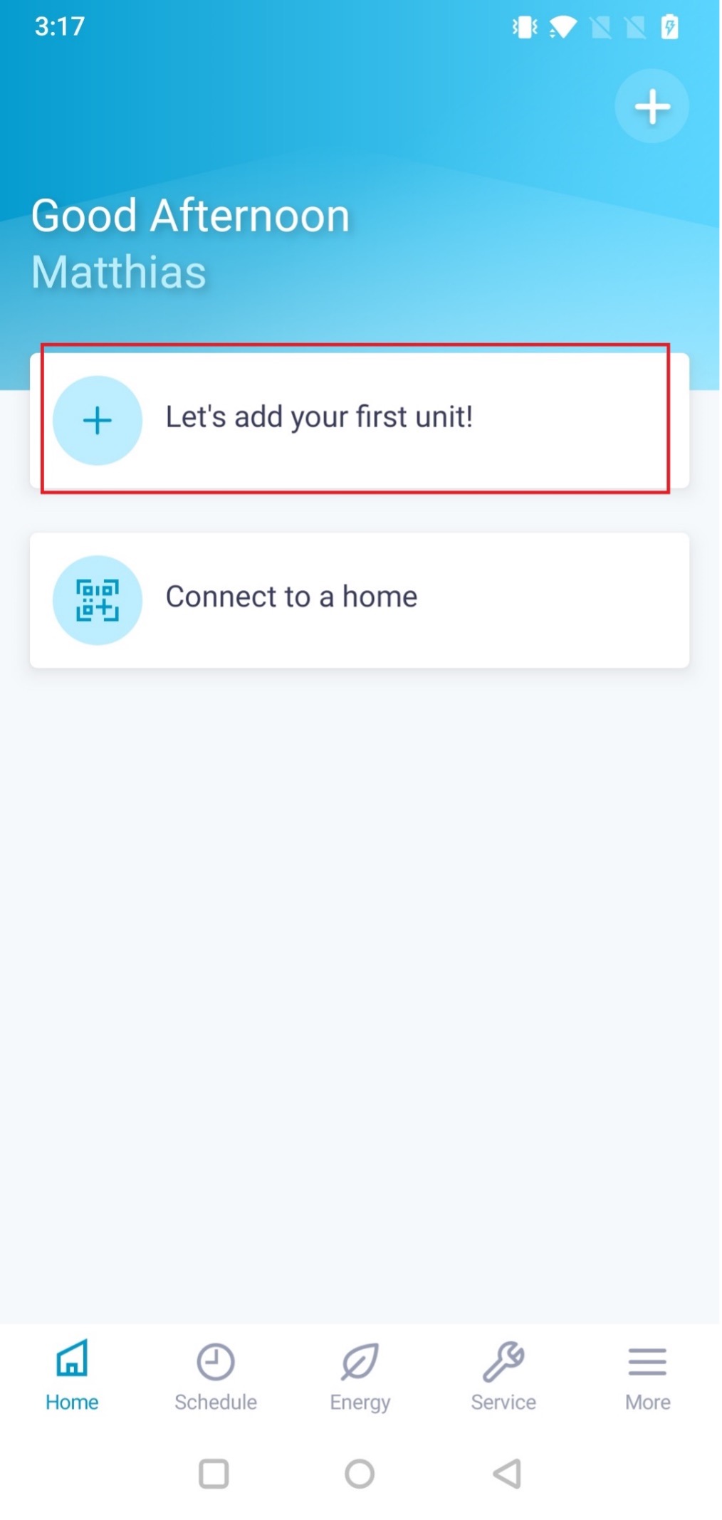Onecta onboarding