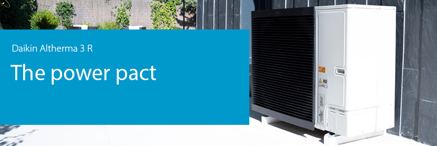 Daikin Altherma 3 M, the power pact.